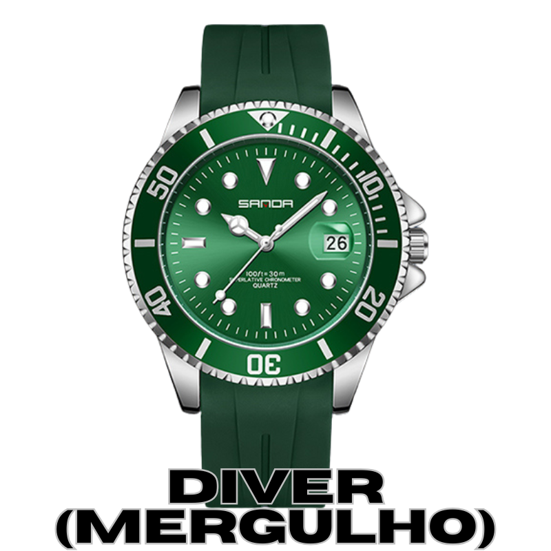 Relógio Diver (Mergulho)