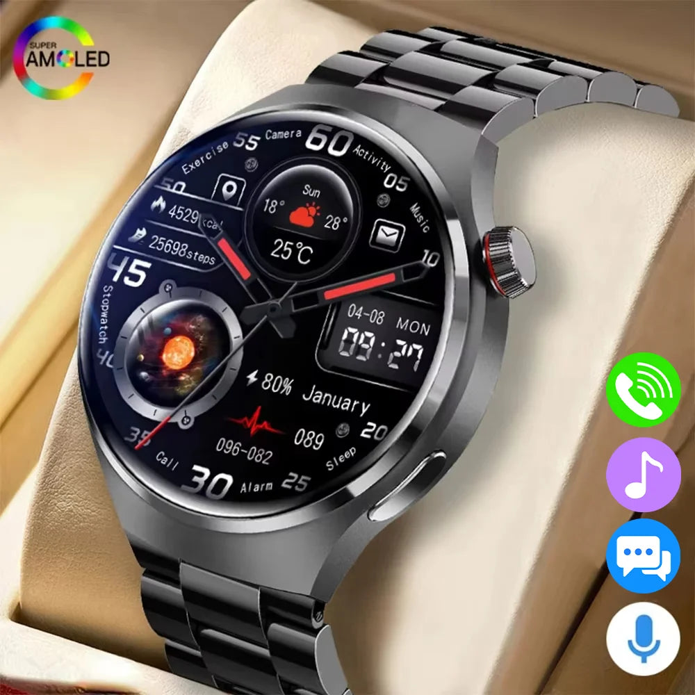 Smartwatch G.L Wear 2025 - Edição Executiva com Chamadas Bluetooth