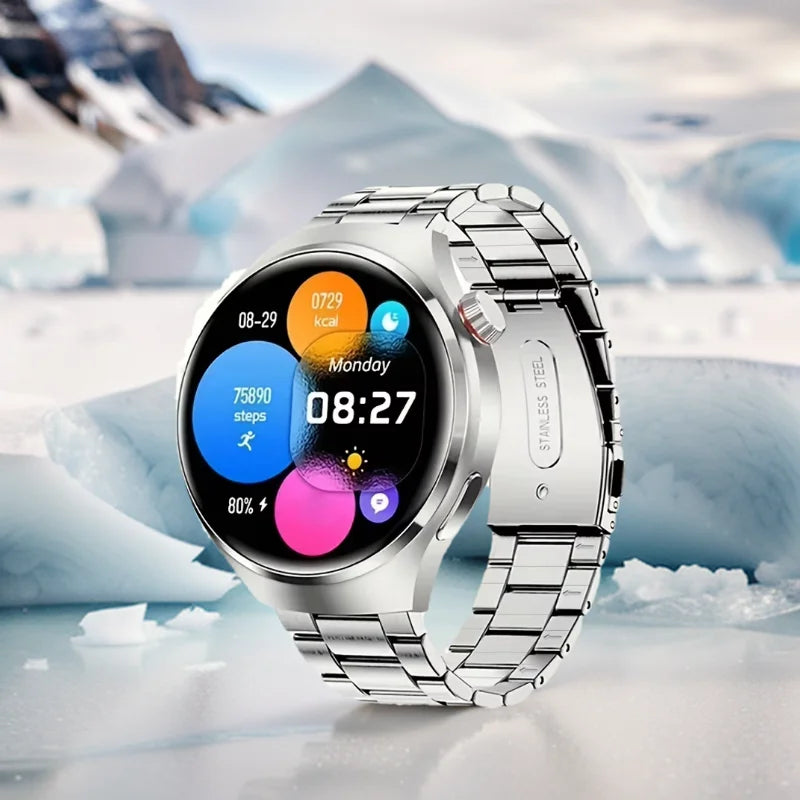 Smartwatch G.L Wear 2025 - Edição Executiva com Chamadas Bluetooth
